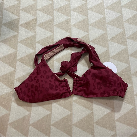 PQ Swim Anthropologie Halter Top Katie Thurston Bachelorette - Picture 7 of 8